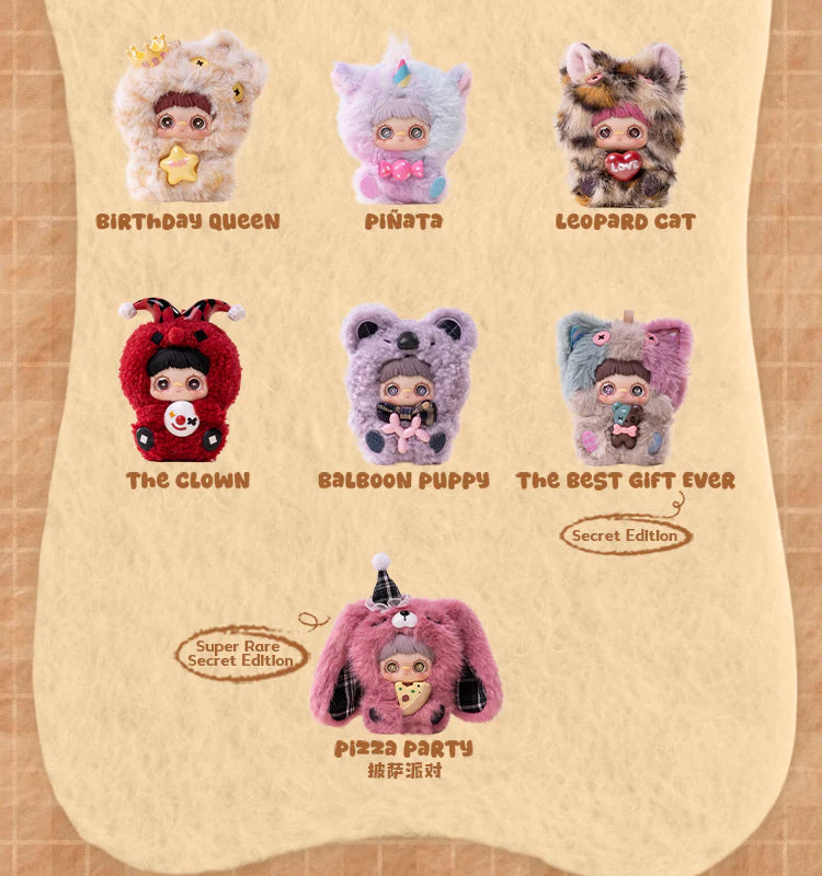 TOPTOY x MAYMEI - Surprise Party Series Plush Doll Blind Box gallery image 25