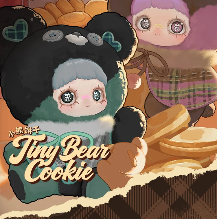 TOPTOY x MAYMEI - Tiny Bear Cookie Series Plush Keychain Blind Box gallery image 2