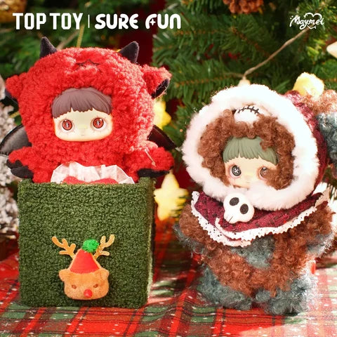 TOPTOY x MAYMEI Winter Weirdness Series Plush Keychain Blind Box - Main Image 2