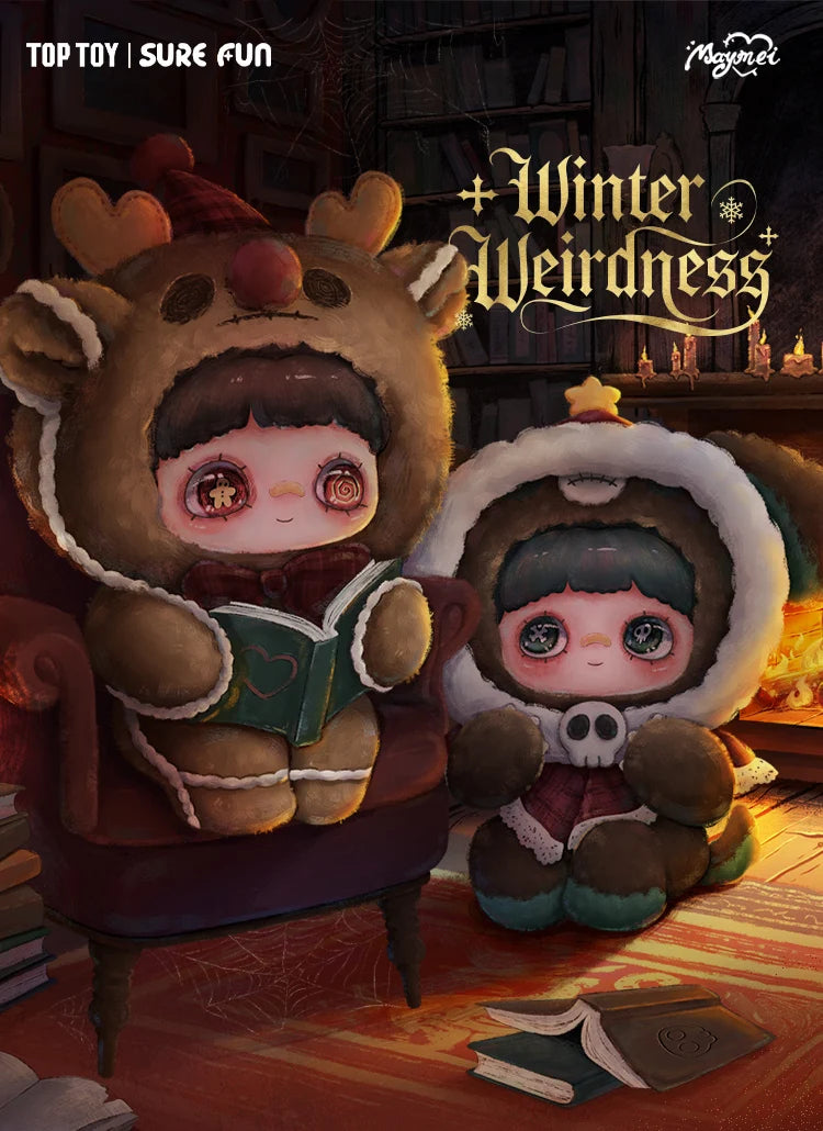 TOPTOY x MAYMEI - Winter Weirdness Series Plush Keychain Blind Box gallery image 1