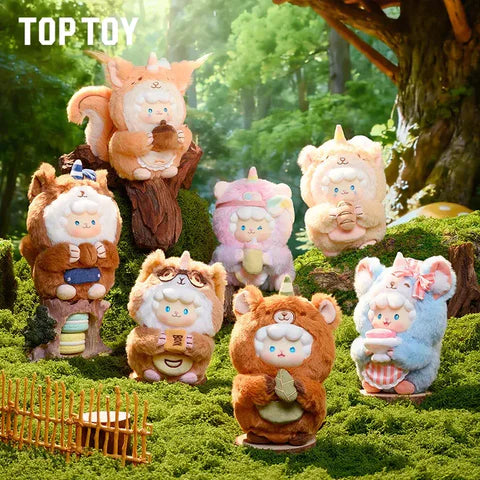 TOPTOY x GYUN-MIE MEE MEE Rodent Friends Series Vinyl Plush Blind Box - Main Image 
