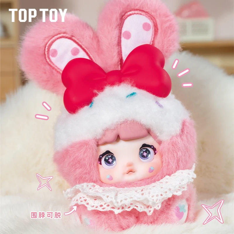 TOPTOY x NOMMI Baby Sweetheart Bunny Plush Keychain Blind Box - Main Image