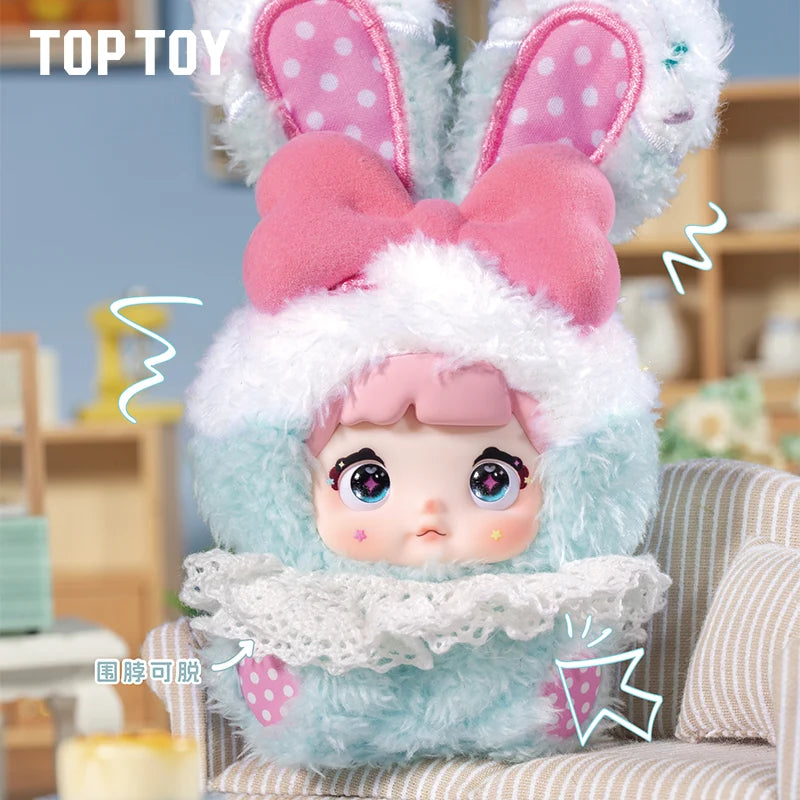 TOPTOY x NOMMI Baby Sweetheart Bunny Plush Keychain Blind Box - Main Image 6