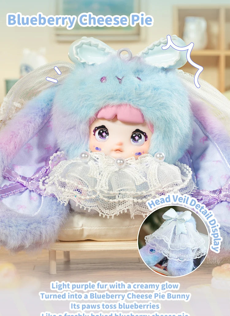 TOPTOY x NOMMI - Baby Sweetheart Bunny Plush Keychain Blind Box gallery image 12