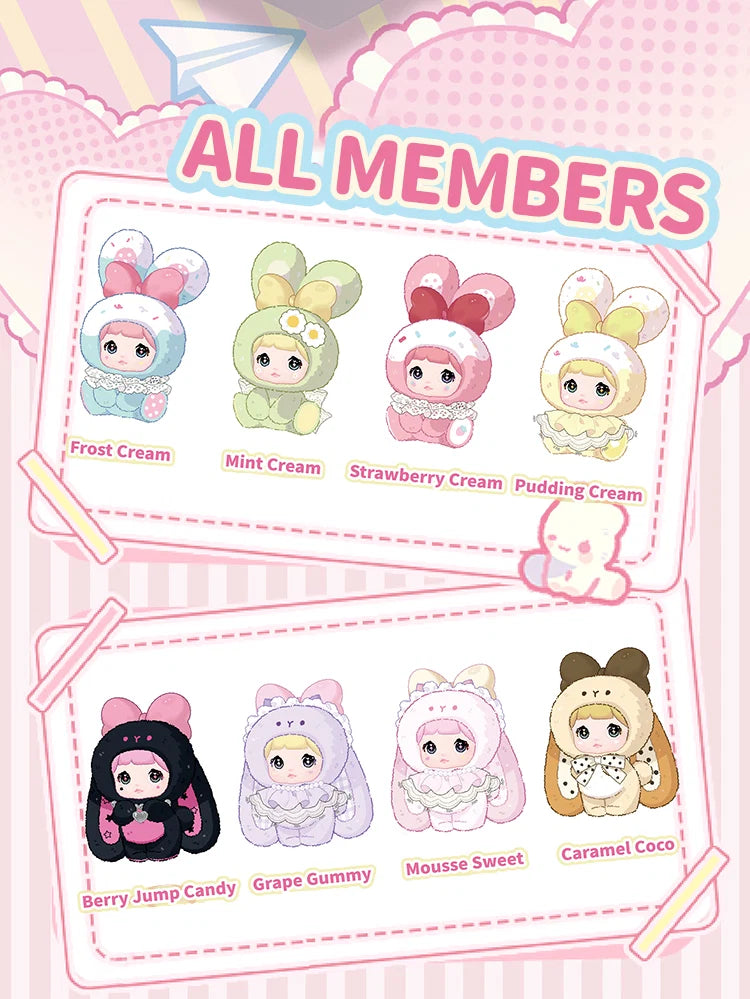 TOPTOY x NOMMI - Baby Sweetheart Bunny Plush Keychain Blind Box gallery image 14