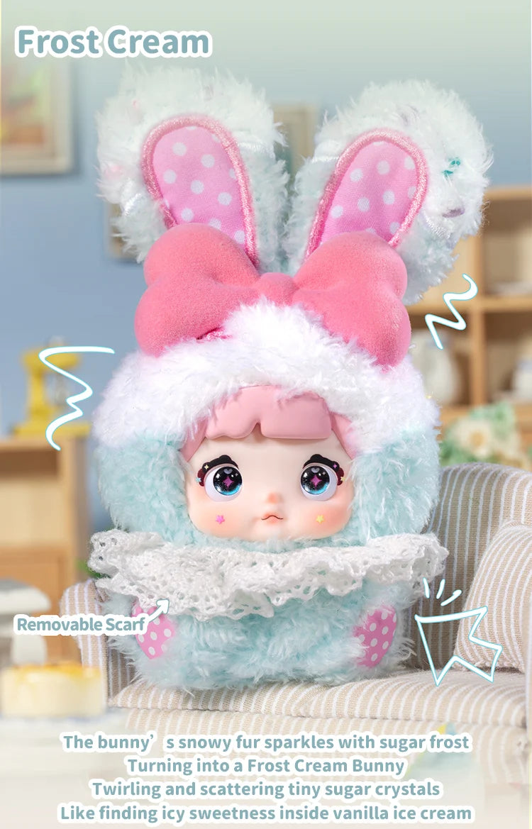 TOPTOY x NOMMI - Baby Sweetheart Bunny Plush Keychain Blind Box gallery image 6