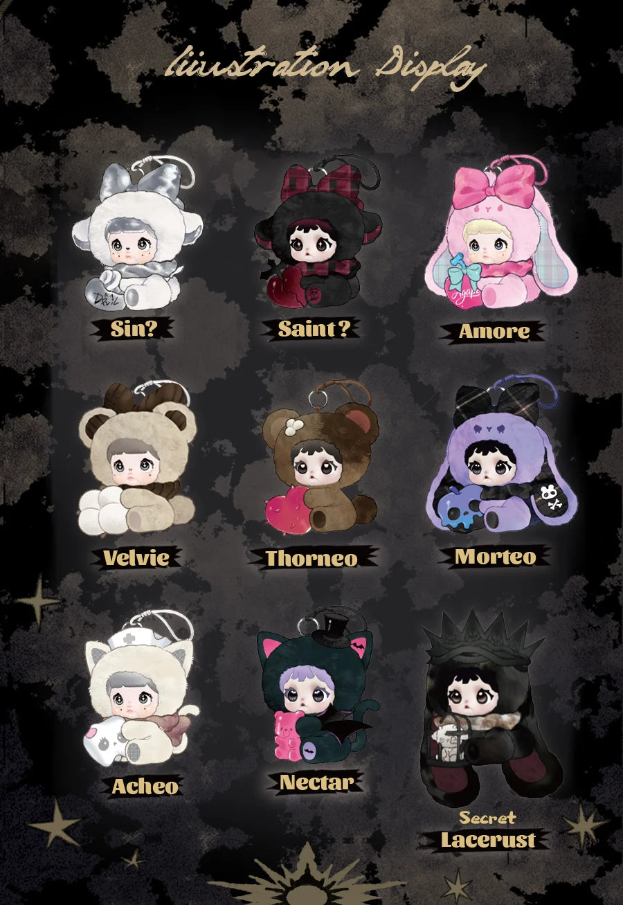 TOPTOY x NOMMI - Nommi x Heymi The Entwined Fate Series Plush Doll Blind Box gallery image 15