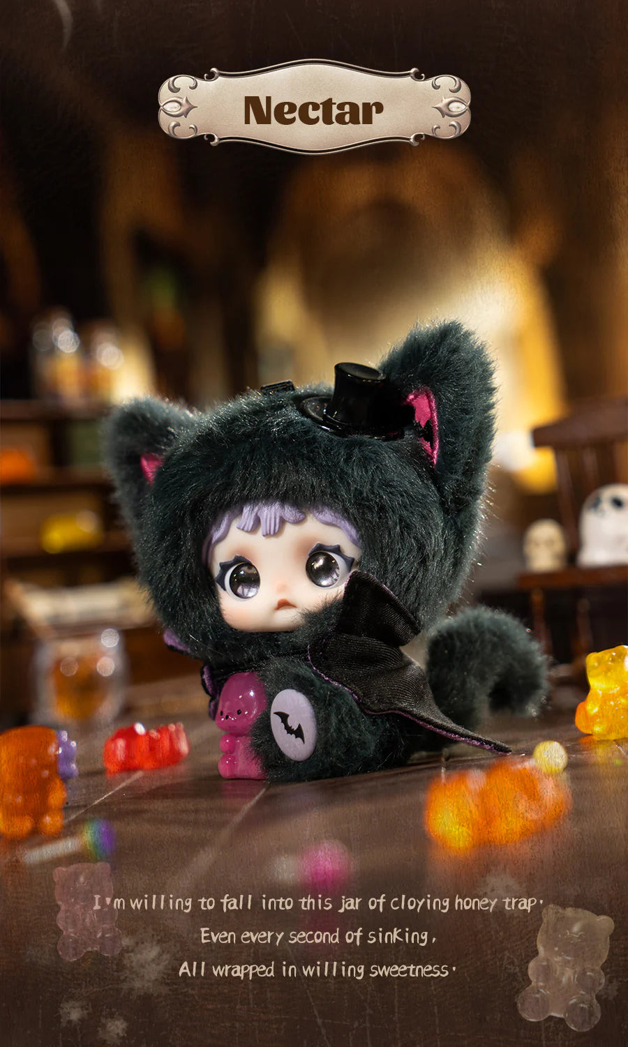 TOPTOY x NOMMI - Nommi x Heymi The Entwined Fate Series Plush Doll Blind Box gallery image 6