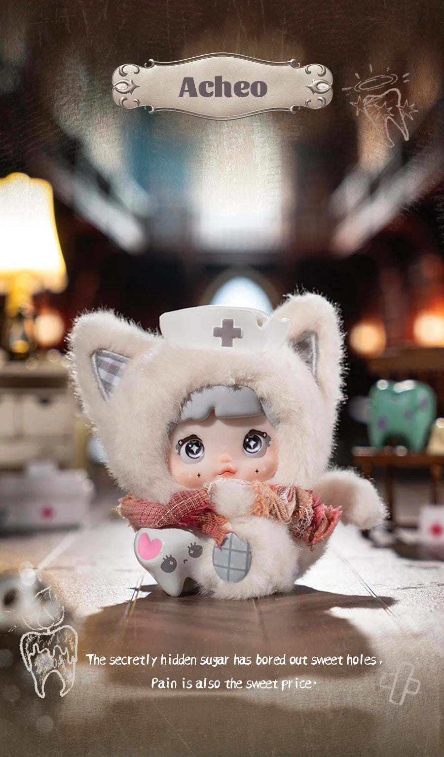 TOPTOY x NOMMI - Nommi x Heymi The Entwined Fate Series Plush Doll Blind Box gallery image 7