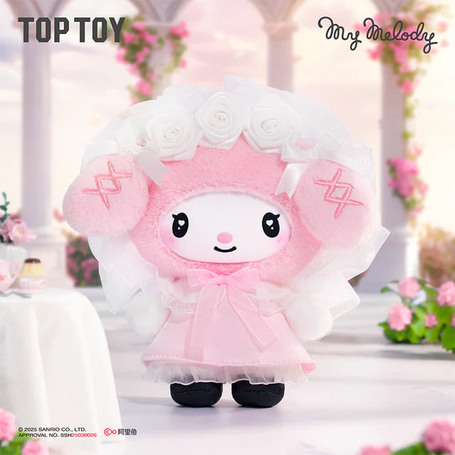 TOPTOY x SANRIO Angel Garden Series Plush Vinyl Keychain Gift Blind Box -  Main Image 2