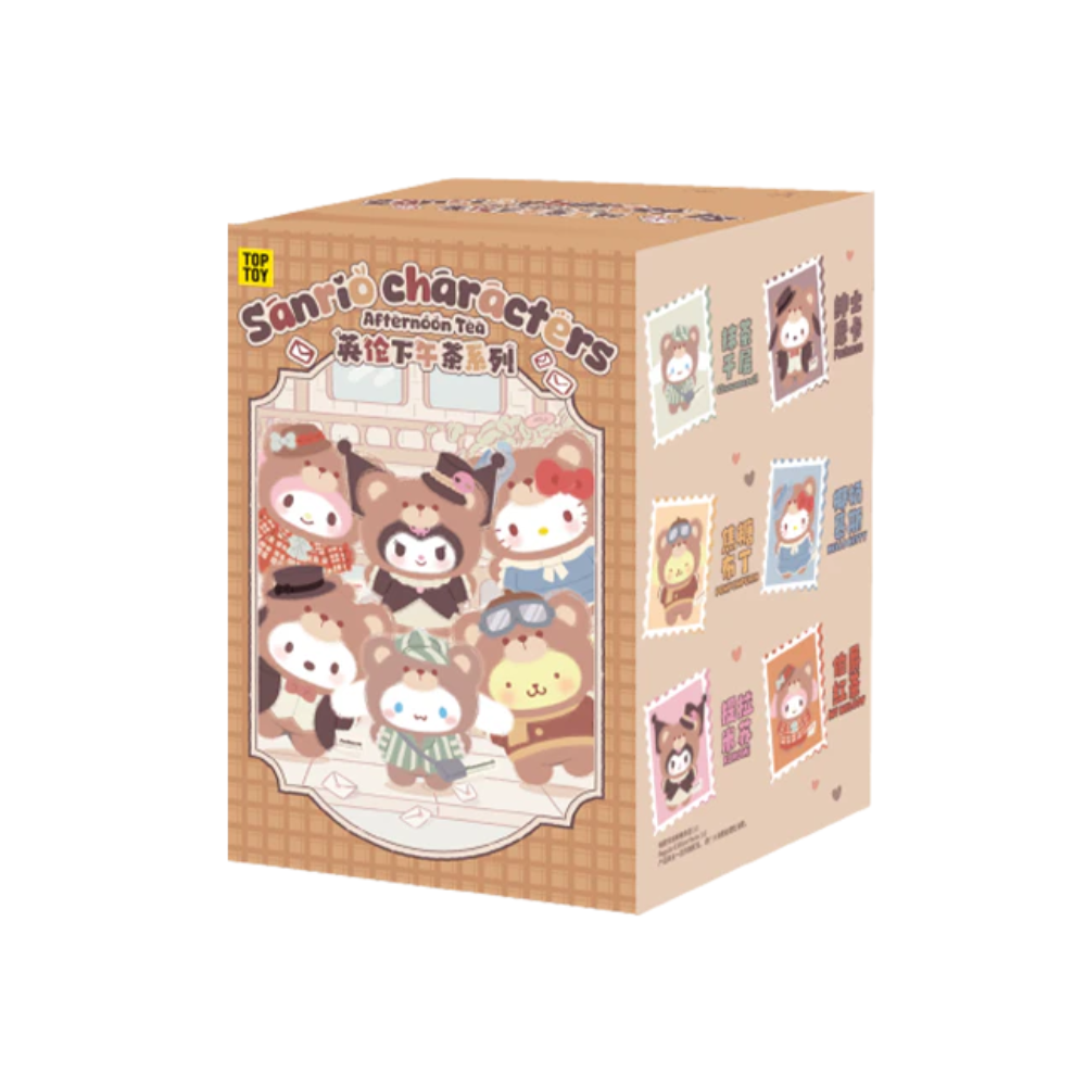 TOPTOY x SANRIO Afternoon Tea Series Vinyl Plush Keychain Blind Box - Single Box - Main Image