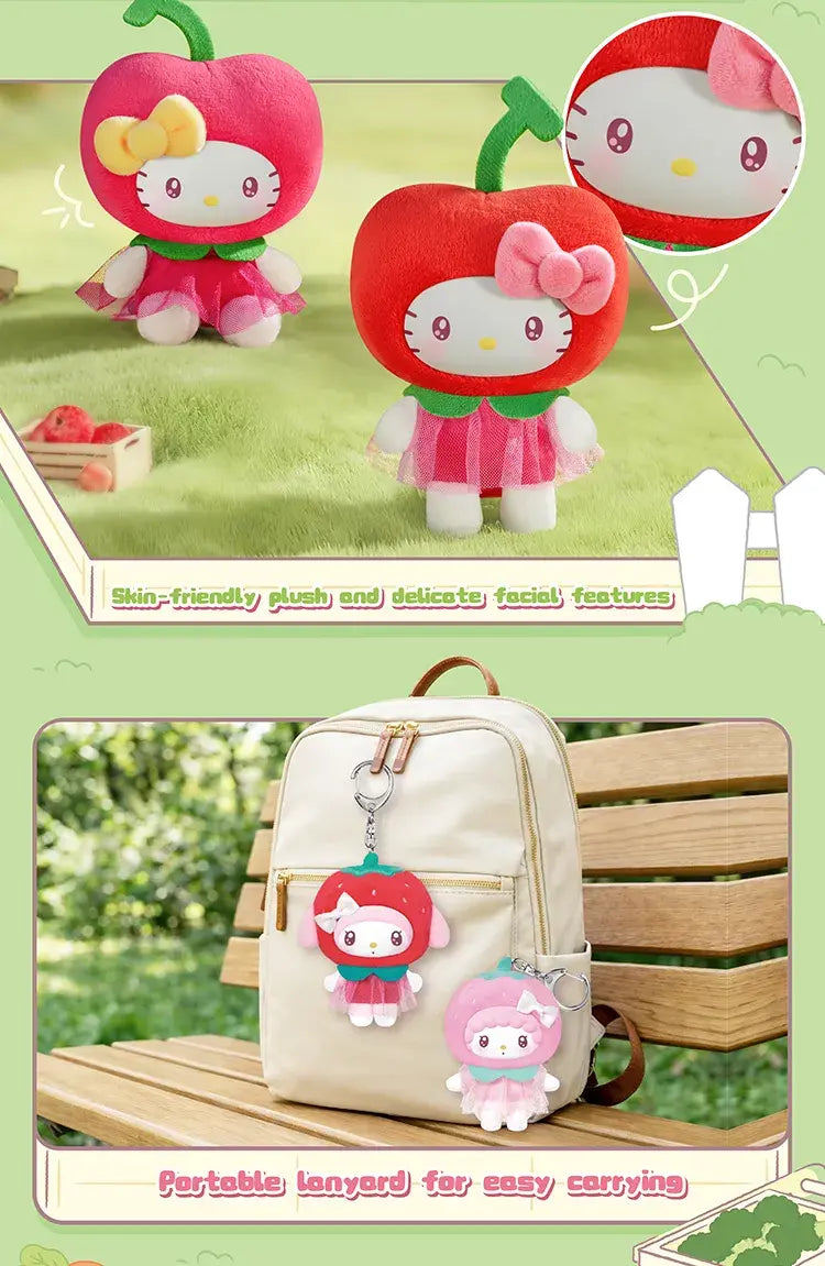 TOPTOY x SANRIO - Fruit & Vegetable Series Mini Vinyl Plush Pendant Blind Box gallery image 17