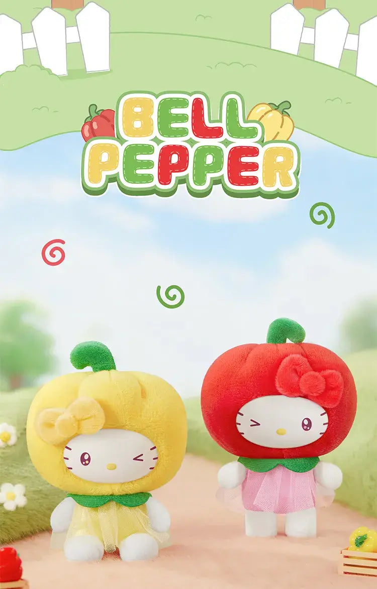 TOPTOY x SANRIO - Fruit & Vegetable Series Mini Vinyl Plush Pendant Blind Box gallery image 2