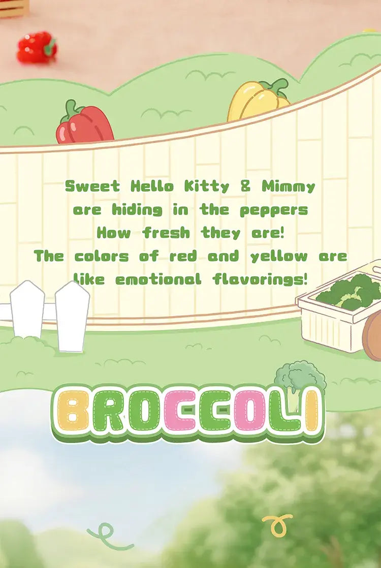 TOPTOY x SANRIO - Fruit & Vegetable Series Mini Vinyl Plush Pendant Blind Box gallery image 3