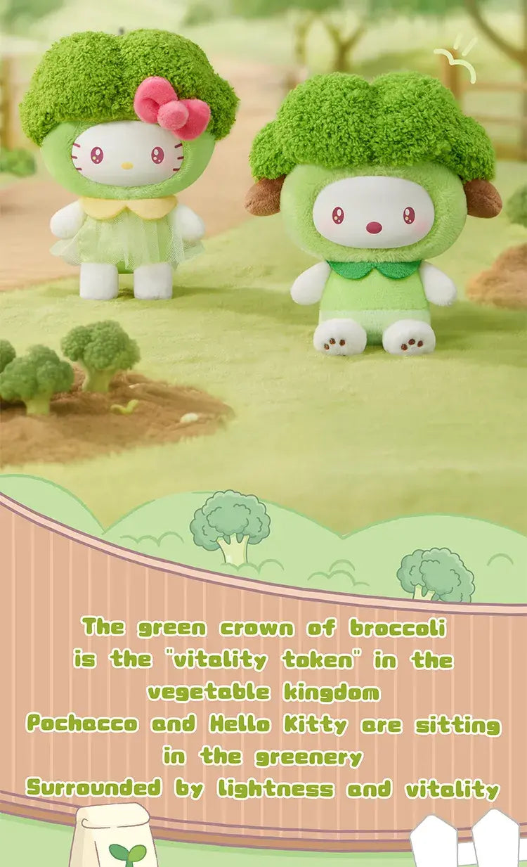 TOPTOY x SANRIO - Fruit & Vegetable Series Mini Vinyl Plush Pendant Blind Box gallery image 4