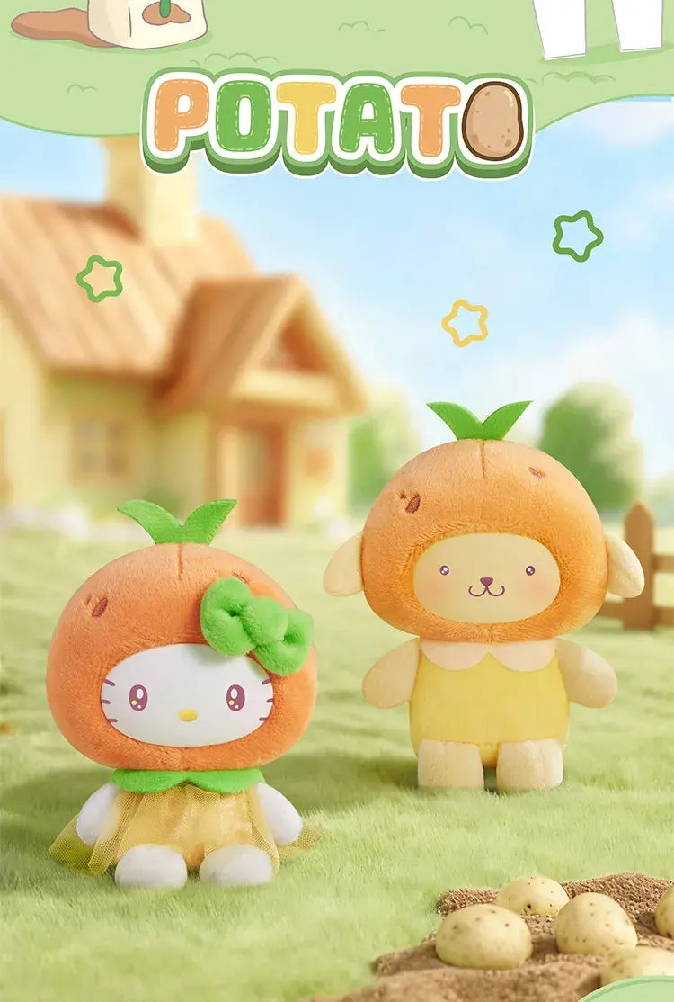 TOPTOY x SANRIO - Fruit & Vegetable Series Mini Vinyl Plush Pendant Blind Box gallery image 5