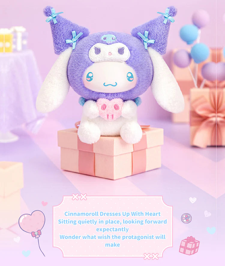TOPTOY x SANRIO - Kuromi Party Keychain Series Plush Blind Box gallery image 10