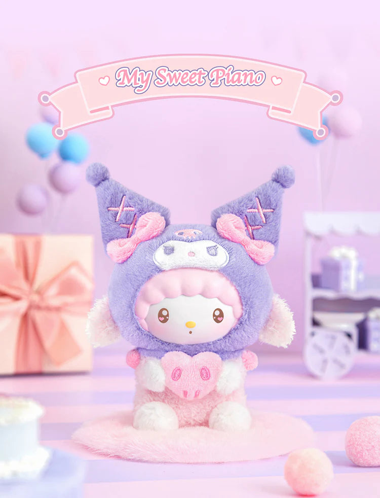 TOPTOY x SANRIO - Kuromi Party Keychain Series Plush Blind Box gallery image 8