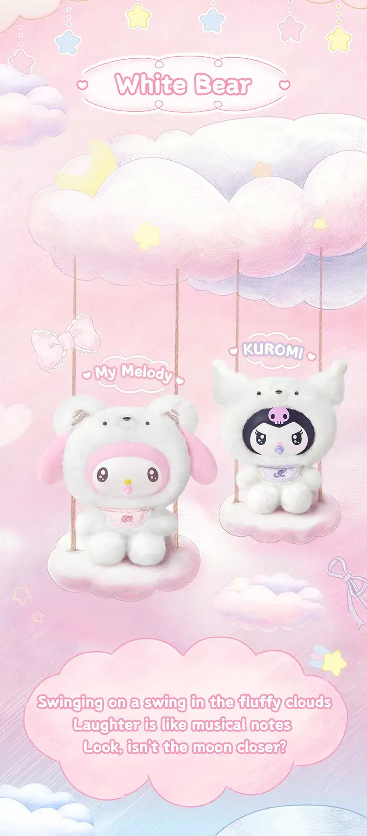 TOPTOY x SANRIO - Little Bear Planet Series Plush Pendant Blind Box gallery image 5