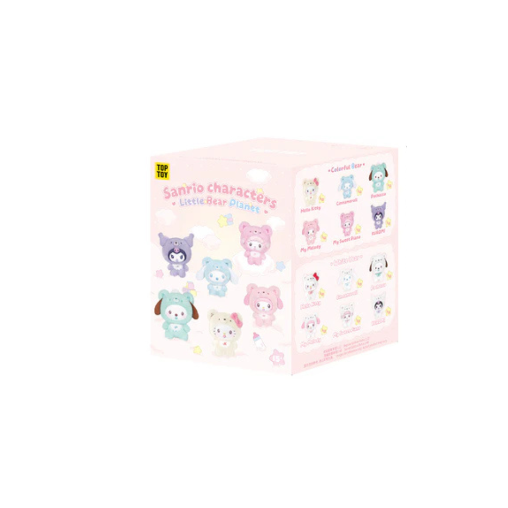 TOPTOY x SANRIO Little Bear Planet Series Plush Pendant Blind Box - Single Box - Main Image