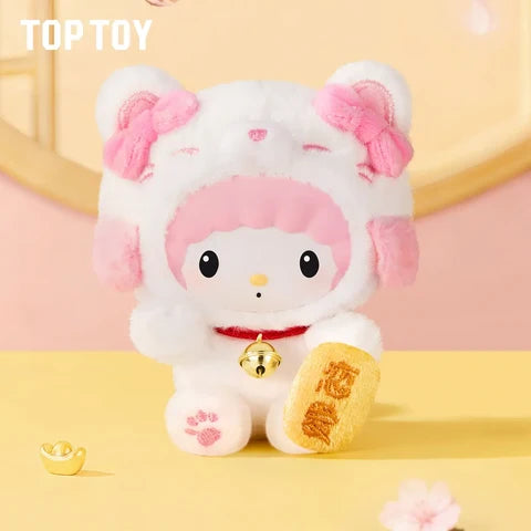 TOPTOY x SANRIO Lucky Cat Series Plush Keychain Blind Box - Main Image 2