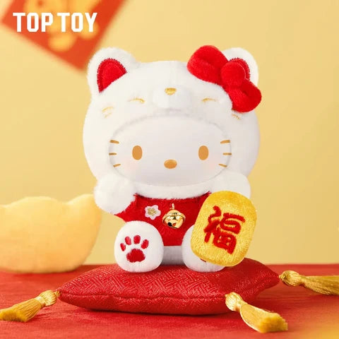 TOPTOY x SANRIO Lucky Cat Series Plush Keychain Blind Box - Main Image 3