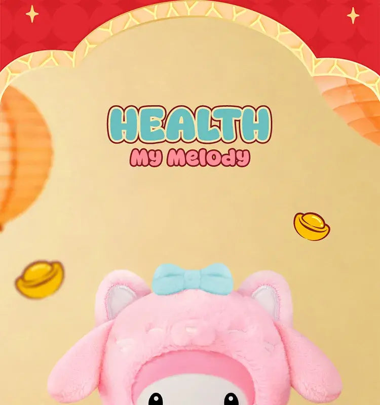 TOPTOY x SANRIO - Lucky Cat Series Plush Keychain Blind Box gallery image 7