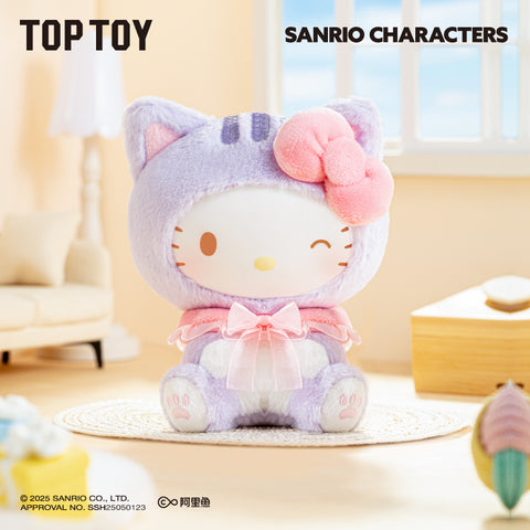 TOPTOY x SANRIO Play with Kittens Series Plush Keychains Gift Blind Box - Main Image 4