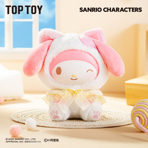 TOPTOY x SANRIO Play with Kittens Series Plush Keychains Gift Blind Box - Main Image 6