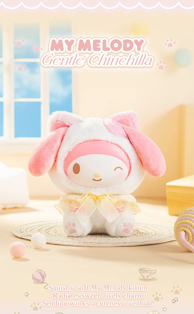 TOPTOY x SANRIO - Play with Kittens Series Plush Keychains Gift Blind Box gallery image 9