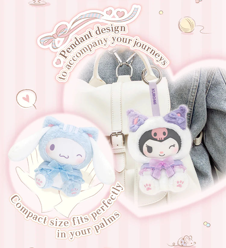 TOPTOY x SANRIO - Play with Kittens Series Plush Keychains Gift Blind Box gallery image 10