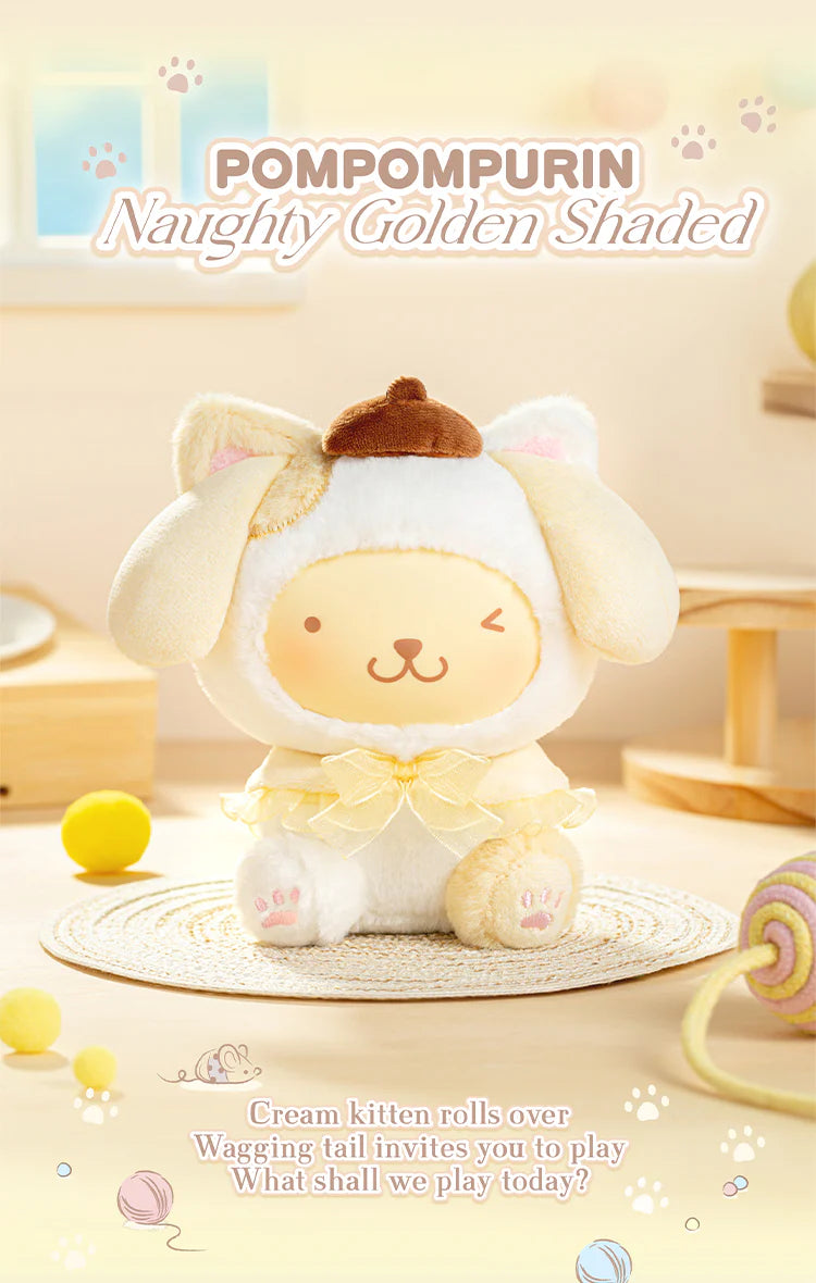 TOPTOY x SANRIO - Play with Kittens Series Plush Keychains Gift Blind Box gallery image 5