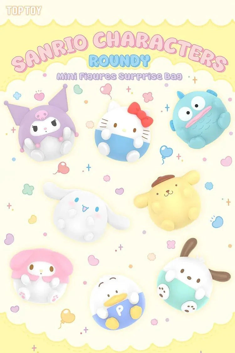 TOPTOY x SANRIO - Sanrio Characters Roundy Mini Figures Surprise Blind Bags gallery image 1