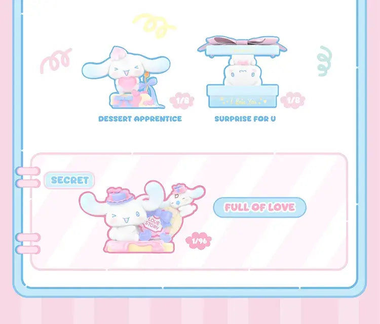 TOPTOY x SANRIO - Cinnamoroll Full of Love Series Figure Blind Box gallery image 21