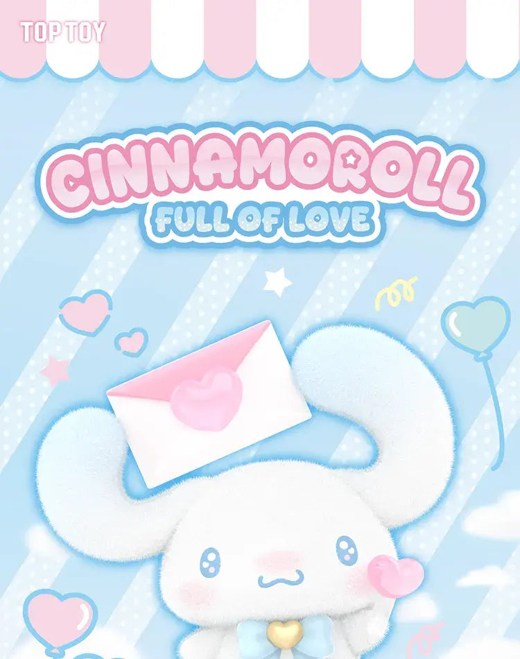 TOPTOY x SANRIO - Cinnamoroll Full of Love Series Figure Blind Box gallery image 1