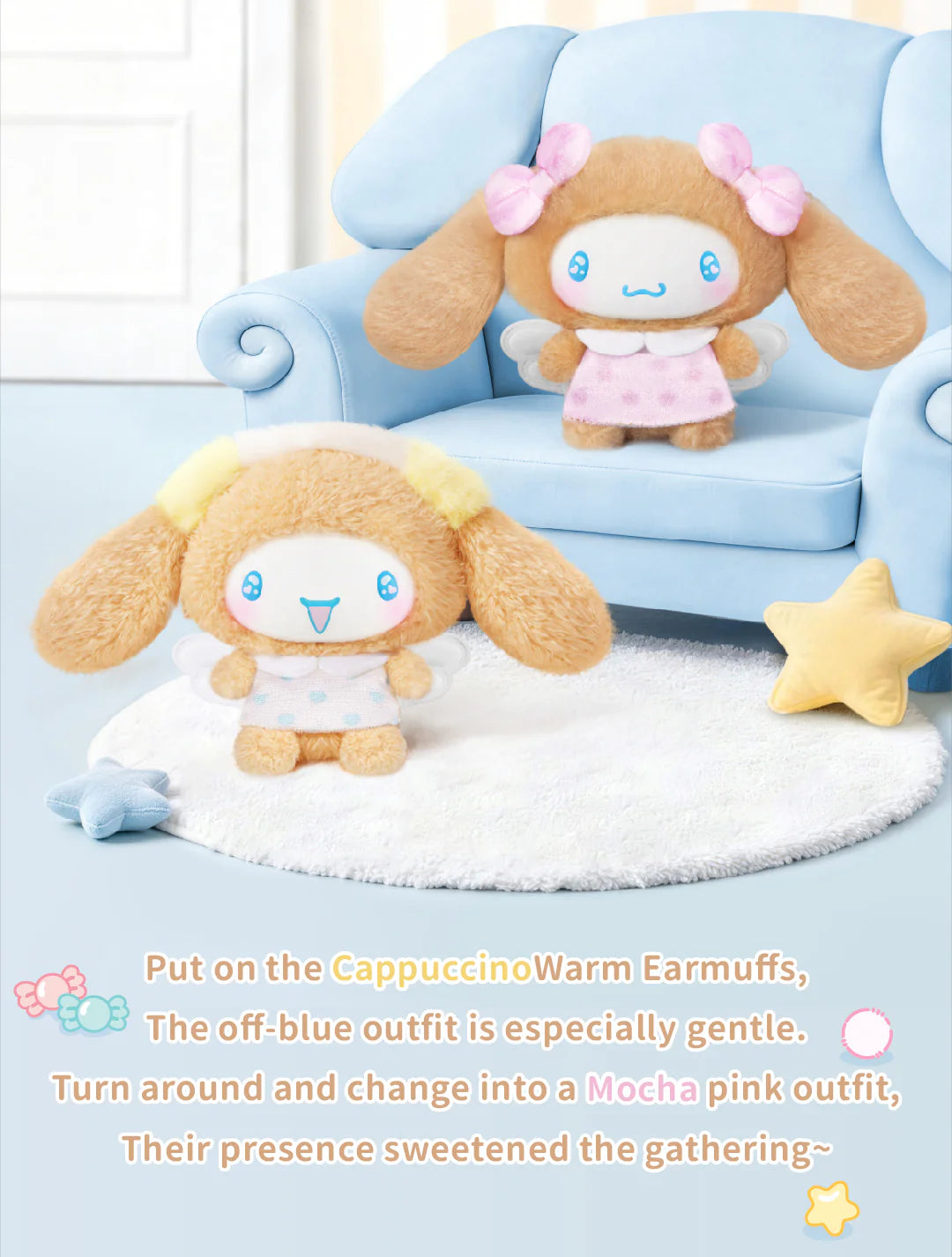 TOPTOY x SANRIO - Cinnamoroll Sweet Friends Series Plush Pendant Blind Box gallery image 5