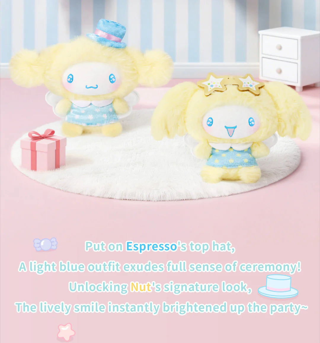 TOPTOY x SANRIO - Cinnamoroll Sweet Friends Series Plush Pendant Blind Box gallery image 7