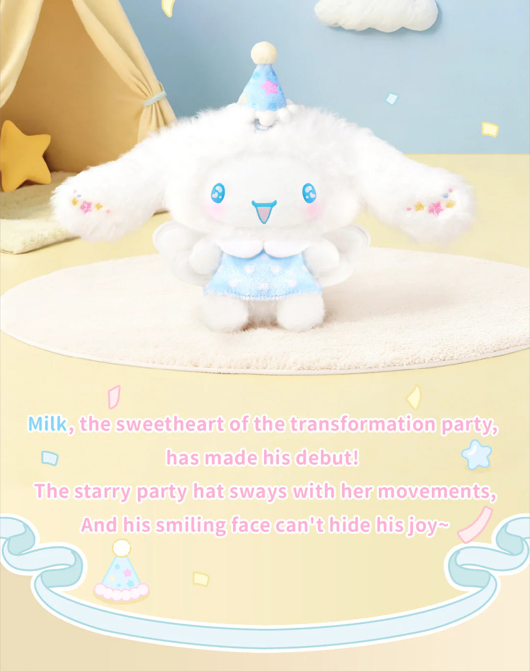 TOPTOY x SANRIO - Cinnamoroll Sweet Friends Series Plush Pendant Blind Box gallery image 9