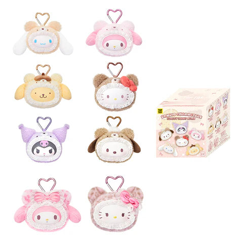 TOPTOY x SANRIO Fluffy Teddy Bear Plush Keychain Gift Blind Box - Main Image 16