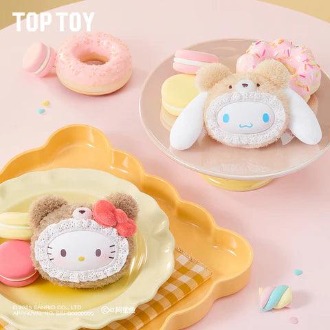 TOPTOY x SANRIO Fluffy Teddy Bear Plush Keychain Gift Blind Box - Main Image 4