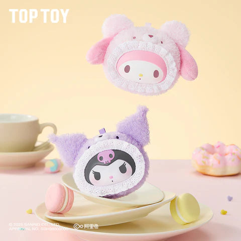 TOPTOY x SANRIO Fluffy Teddy Bear Plush Keychain Gift Blind Box - Main Image 6