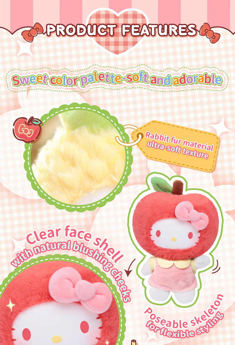 TOPTOY x SANRIO - Hello Kitty Fruity Paradise Series Plush Pendant Blind Box gallery image 10