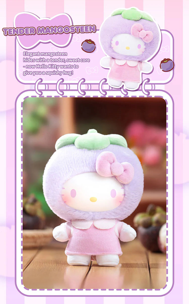TOPTOY x SANRIO - Hello Kitty Fruity Paradise Series Plush Pendant Blind Box gallery image 7
