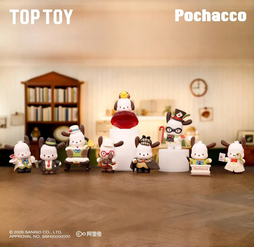 TOPTOY x SANRIO Pochacco Diamond Detective Series Figure Blind Box - Main Image 