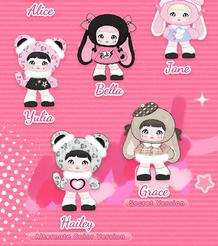 TOPTOY x NOMMI - Pinky Energy Series Plush Doll Blind Box gallery image 17