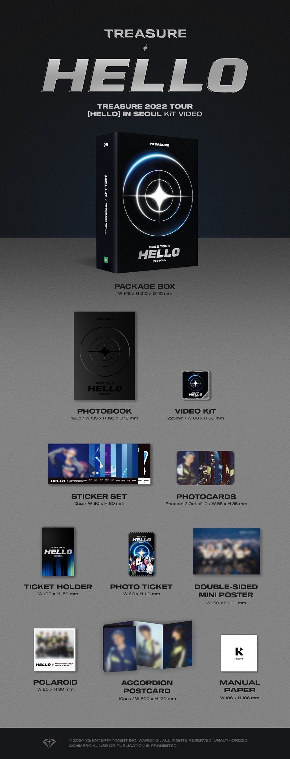 TREASURE - 2022 TOUR [HELLO] IN SEOUL [KiT Video]