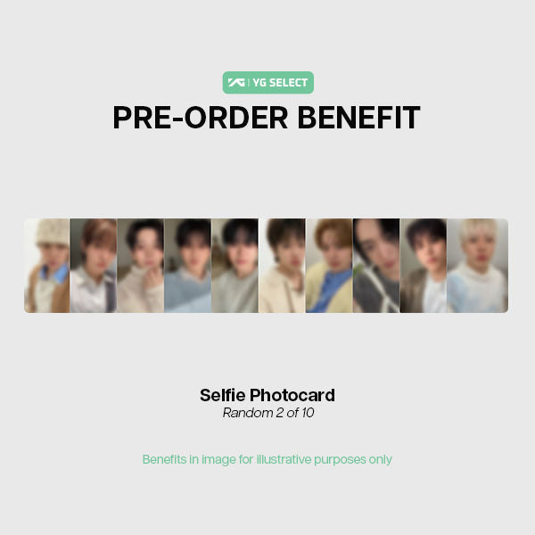TREASURE 2026 Seasons Greetings Offstage Soft Days Full Package - YG Select POBs