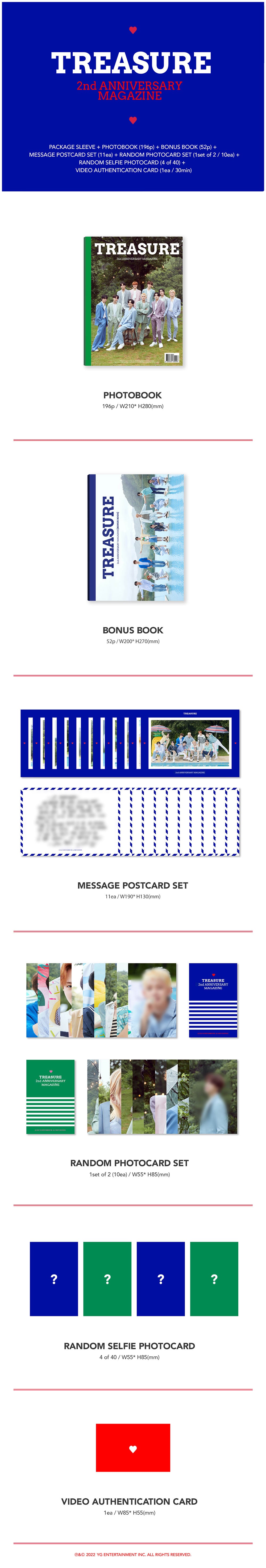 TREASURE - 2nd ANNIVERSARY MAGAZINE