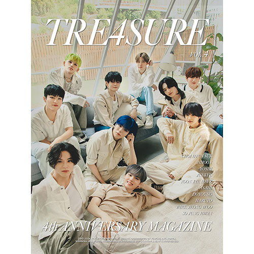 TREASURE 4th ANNIVERSARY MAGAZINE main image