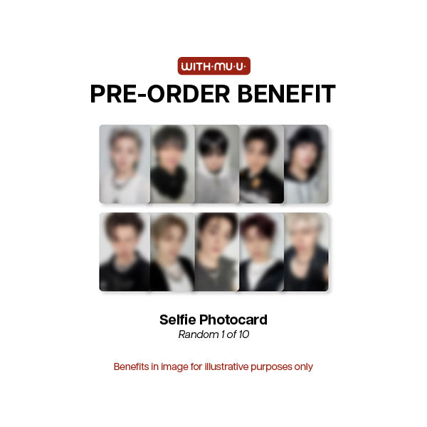 TREASURE LOVE PULSE 3rd Mini Album - Withmuu POBs